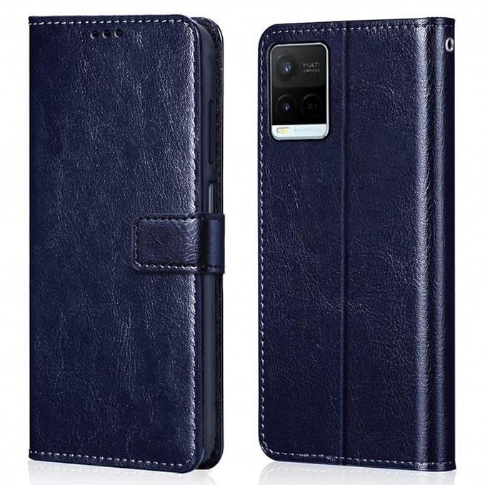 WOW IMAGINE Shock Proof Flip Cover Back Case Cover for Vivo Y21 Y21s