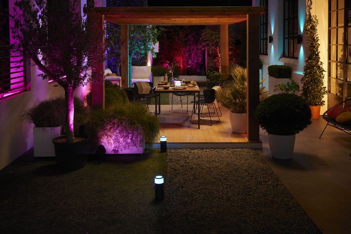 Philips Hue White & Color Amb. Calla LED base light, czarny, 640lm, rozszerzenie do systemu niskiego napięcia, 915005731801