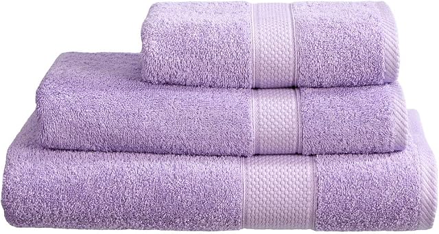Linens Limited 100% Turkish Cotton 500gsm Hand Towel, Lilac
