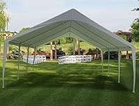 Vista 2 de Impact Canopy, toldo abierto para eventos de 20 x20 x12 pies (8 piernas), portable, ideal para fiestas y bodas