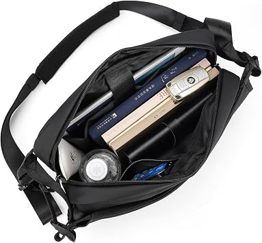 Sling Bag for Men Women,Crossbody Waist Bag Pack,Chest Bag for Travel Walking Running Hiking Cycling