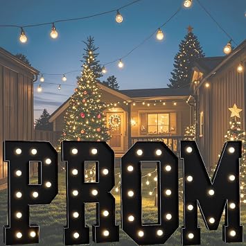 4FT Light Up Marquee Letters Pre-Cut Frame, Black Giant LED Mosaic Numbers for Graduation Prom Baby Shower Christmas Graduation Party Decor4ft