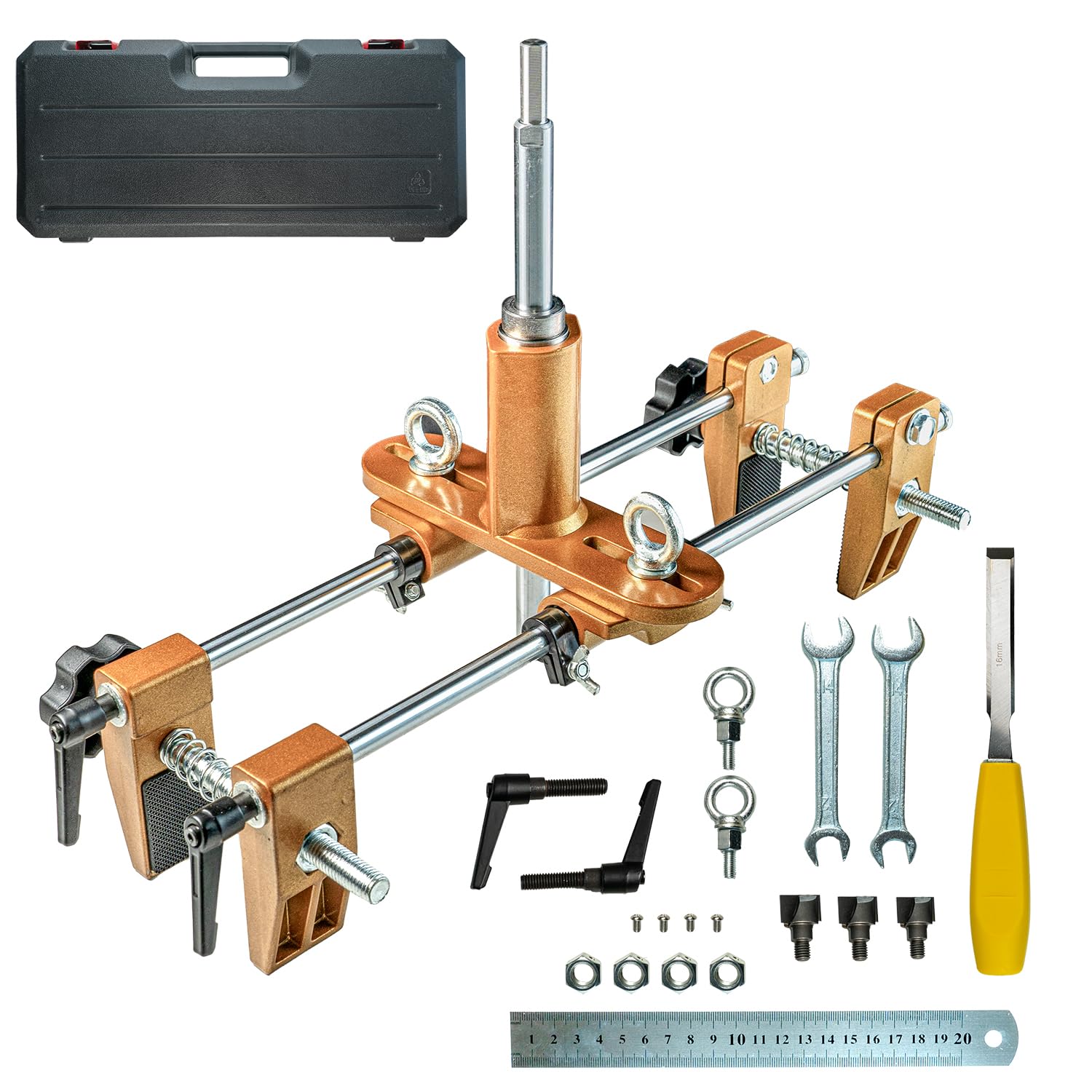 Mortise Lock Jig,Door Lock Hole Opener Kit for Wooden Doors,Door