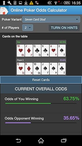 CardsChat Poker Odds Calculator