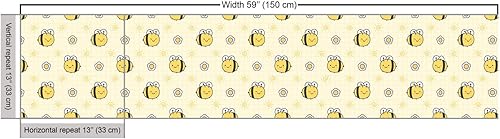 Miniatura 603 de Ambesonne The Yard - Tela de hibisco de flores tropicales en tonos de la vida real, tela decorativa para tapicería, cestas de almacenamiento