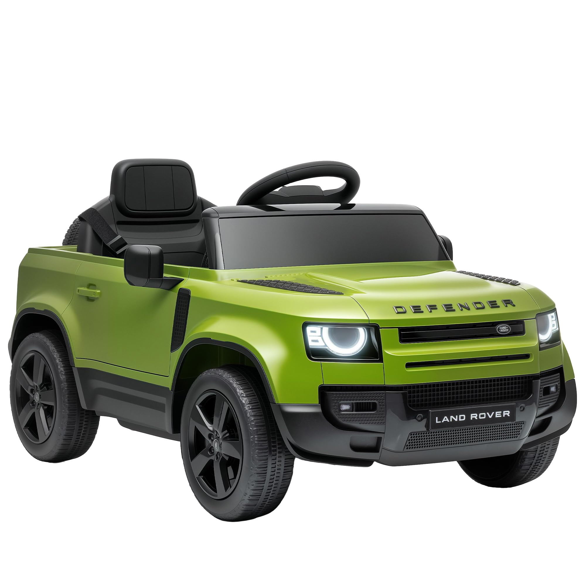 AIYAPLAY Land Rover Defender Licensed Kids Ride on Car 12V for 3-5 Y Green โ image 1