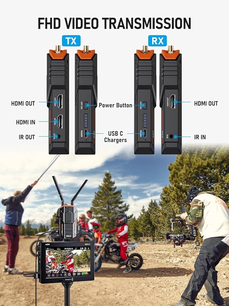 Lemorele Wireless Video Transmitter and Receiver Wireless
