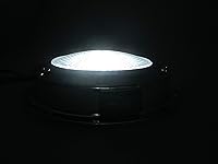 Vista 9 de Pactrade Marine Luz de Cúpula 12V - Lente de 3 Pulgadas, LED Blanco Cálido Luz de Barco de Acero Inoxidable con Interruptor de Palanca Integrado