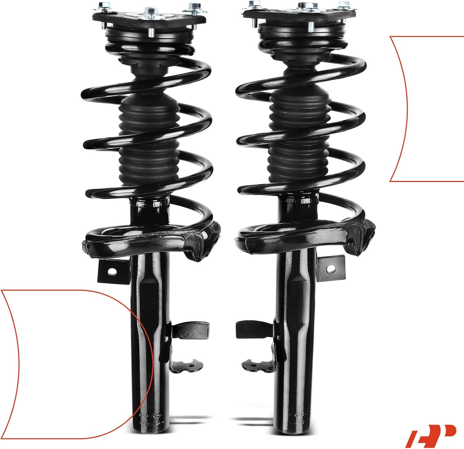 A-Premium Front Complete Strut & Coil Spring Assembly Compatible with Ford C-Max 2013 2014 2015 2016 2017 2018, 2-PC Set