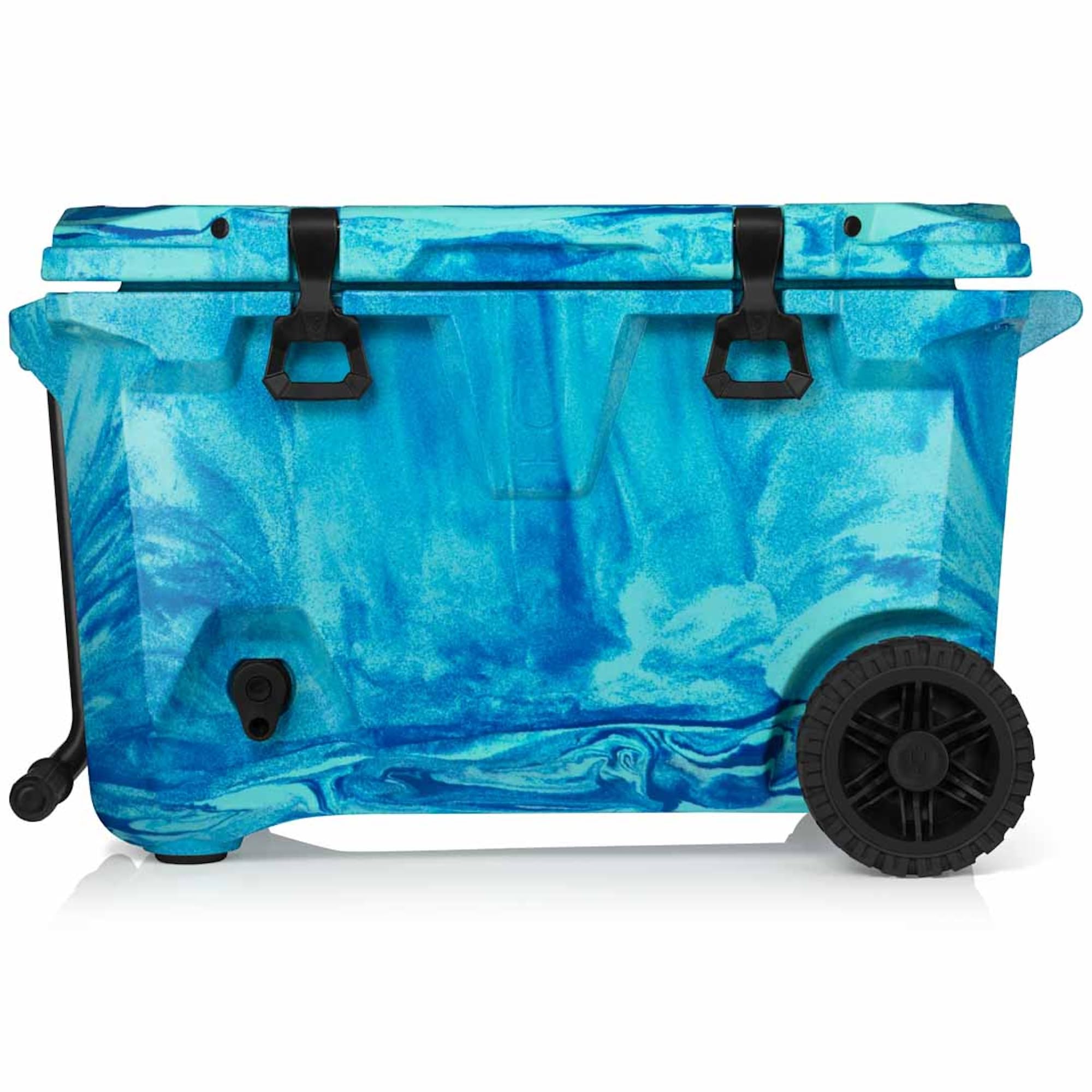BrüMate BrüTank Wheeled Hard Cooler with Built-in 3-Gallon Drink Dispenser Tank & Tap | 7+ Day Ice Retention | Perfect for Beach, Tailgating, Camping,