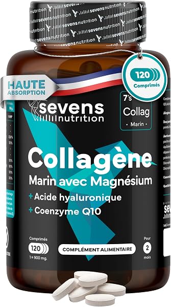 Sevens Nutrition Collagène Marin Hydrolysé 120 Gélules
