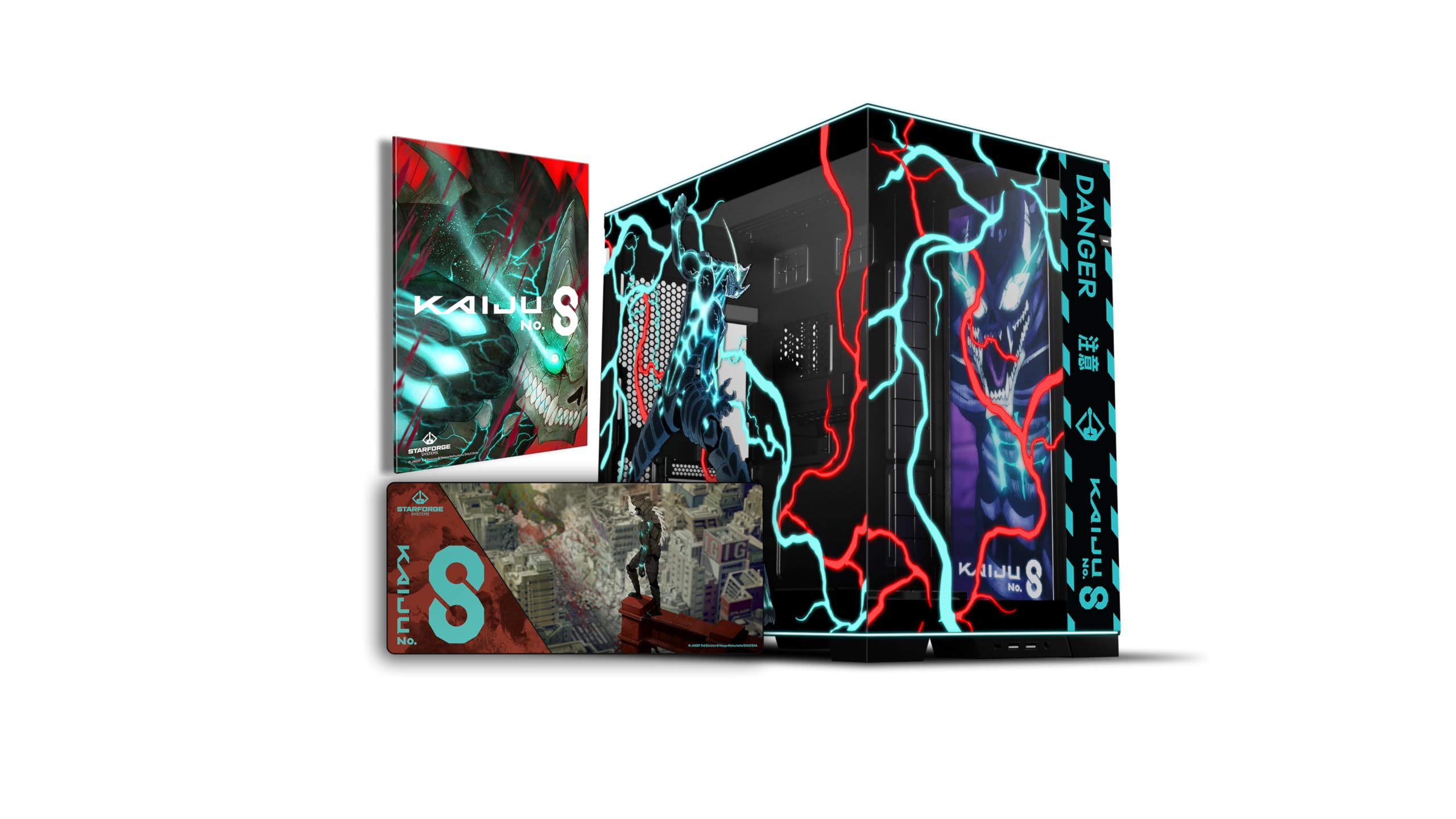【新品未開封】AIR Analog Collector's Edition Starforge - Kaiju No. 8 Computer Case Bundle | Lian Li O11