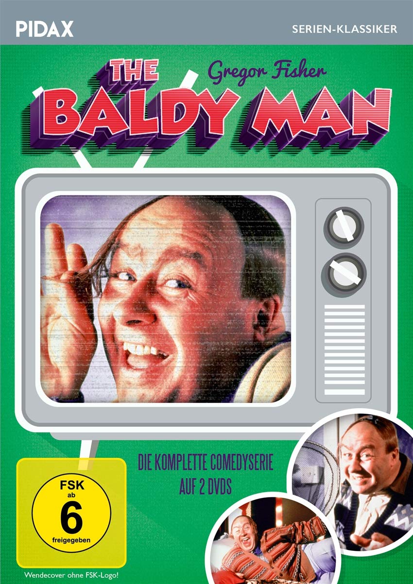 DVD de comedia completa The Baldy Man con Gregor Fisher, ideal para tardes de risas