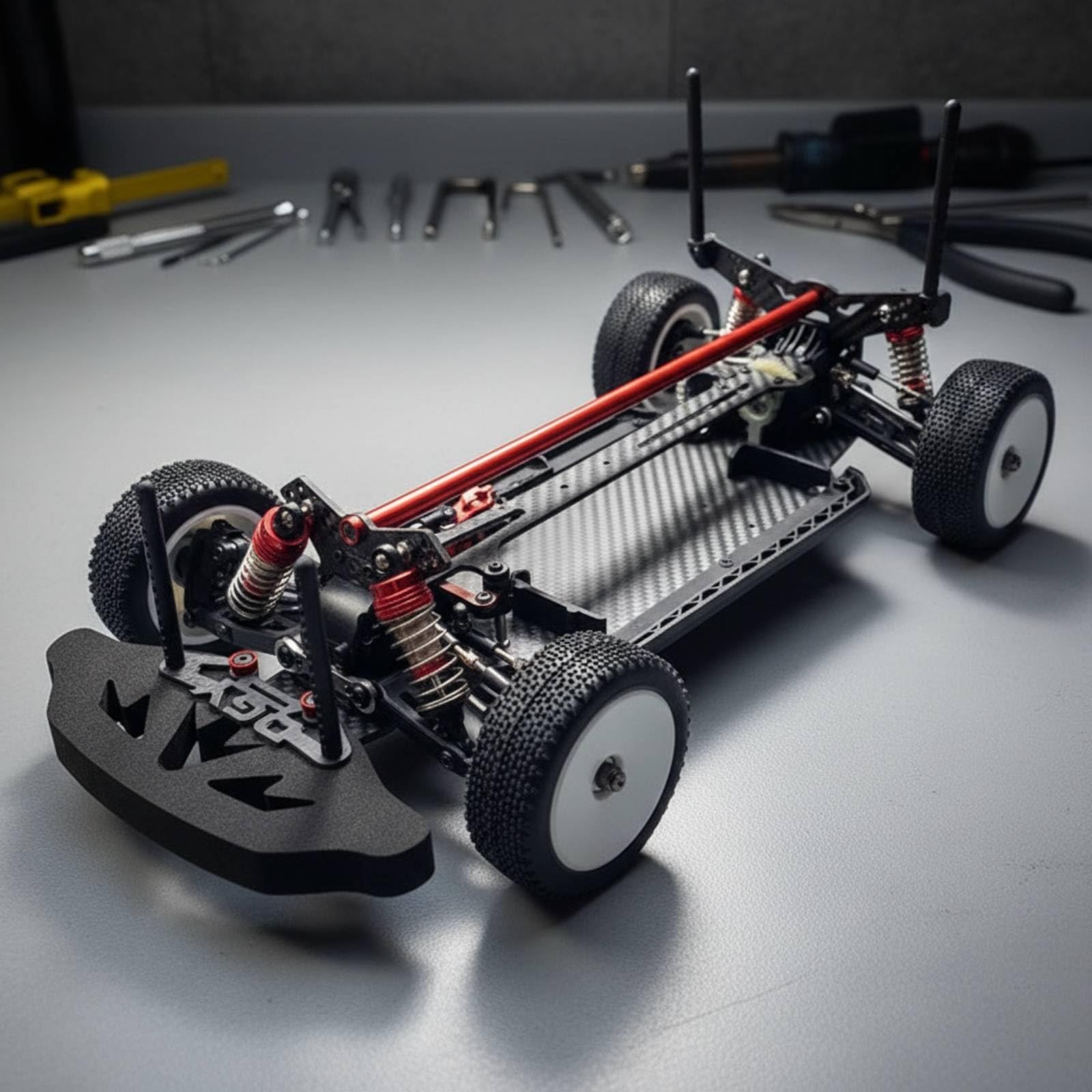 Chasis Coche RC Ligero