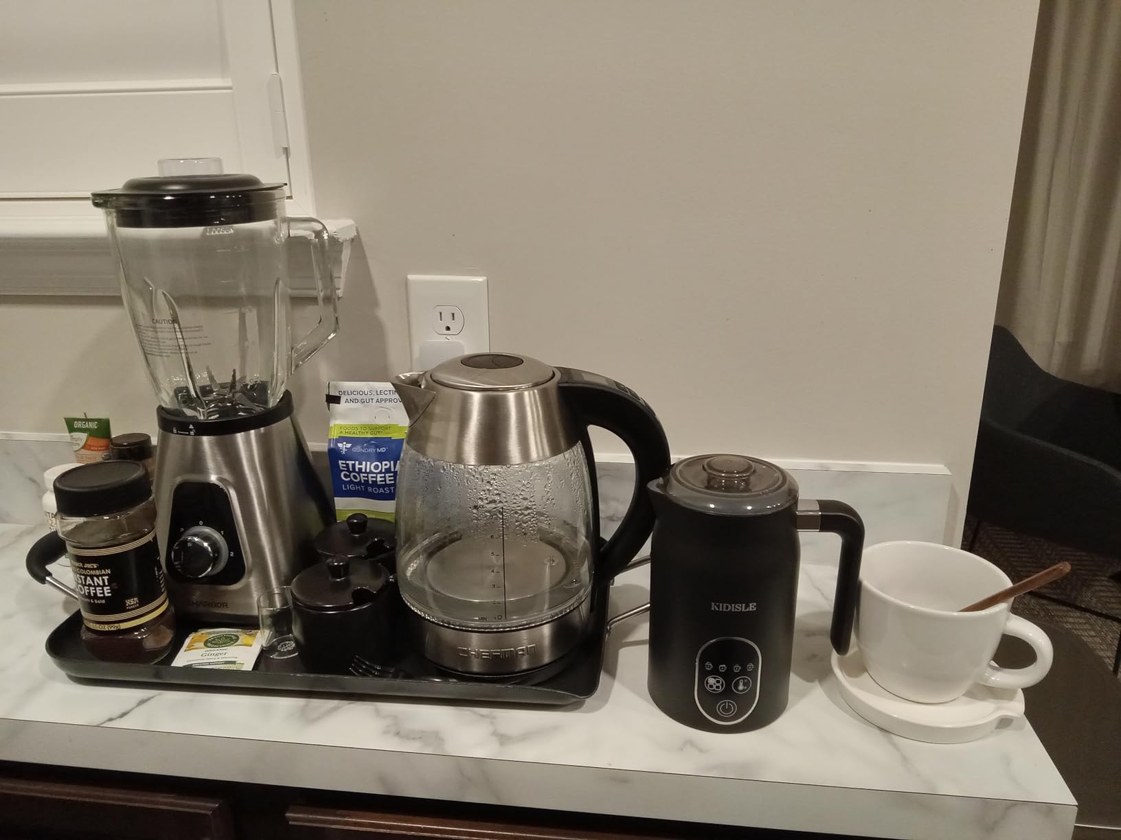 milk frother and steamer electric product image 3