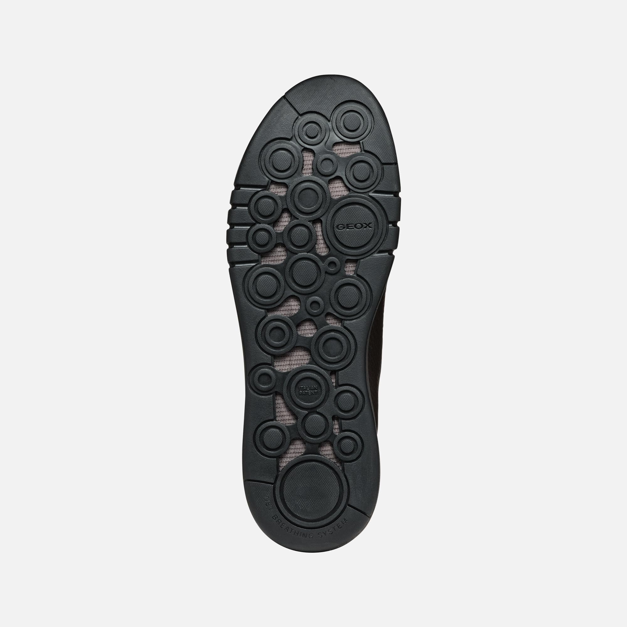 Geox U Aerantis A męskie sneakersy, kawa, 45 EU