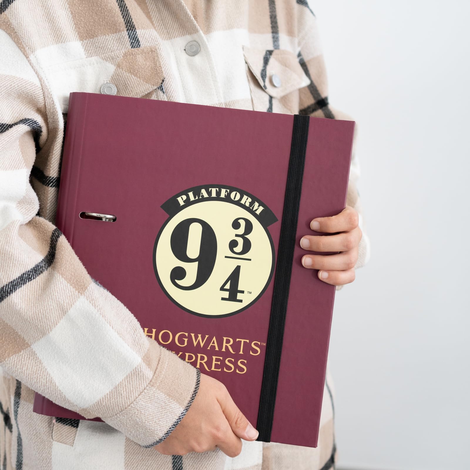 Grupo Erik 2 Ring Binder A4 Harry Potter Platform 9 3/4-10.6 x 12.6 inches / 27 x 32 cm, A4 Ring Binder Folder, Document Folder