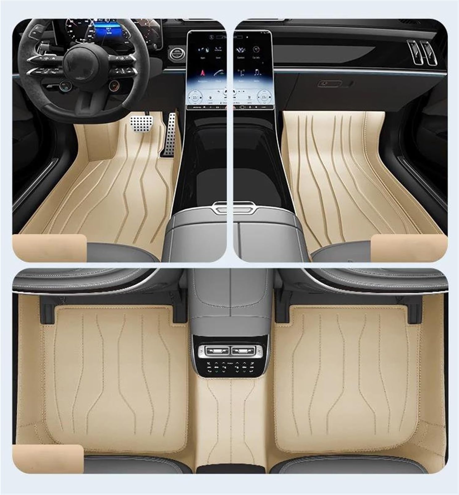 Tapis de sol Volvo XC60 2018-2023 sur mesure antidérapant - 7
