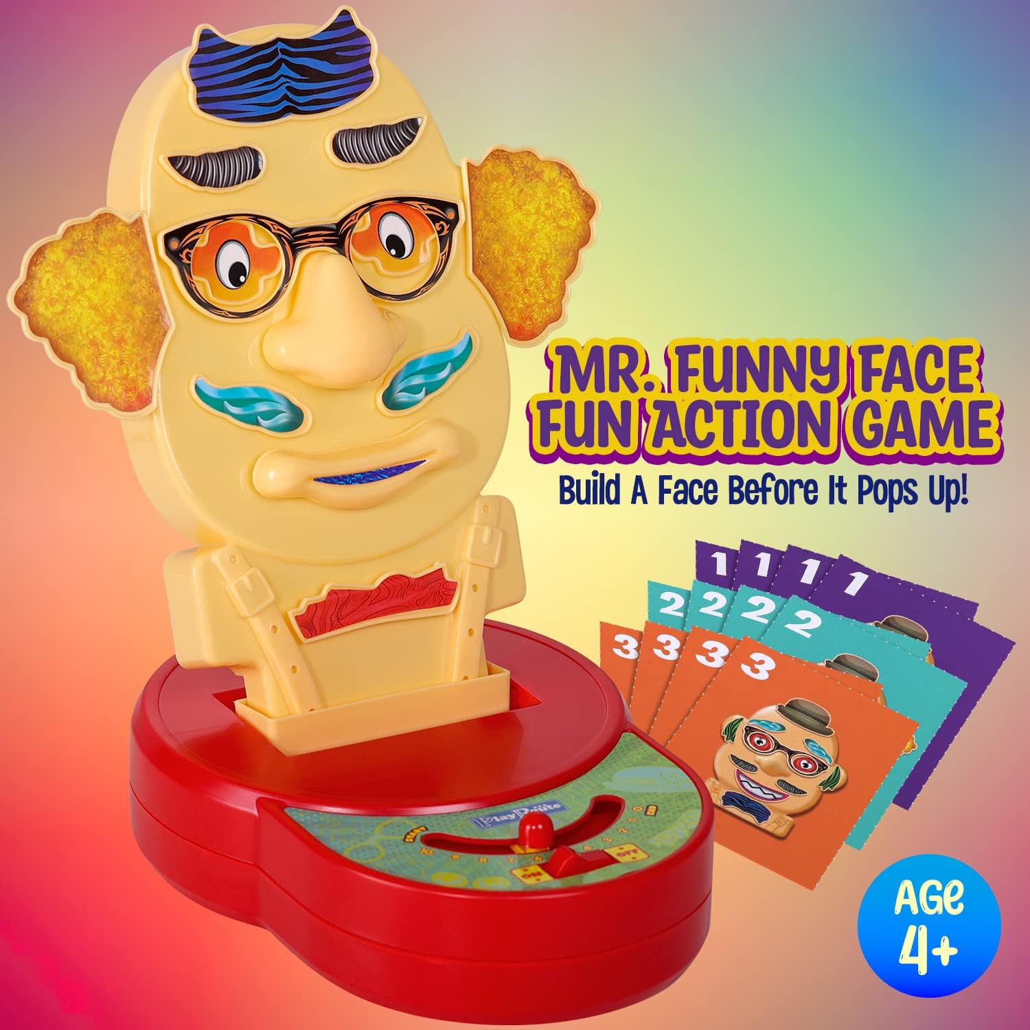 Buy PlayRoute Funny Face Pop Up Game Fun Board Game for Kids Ages 46