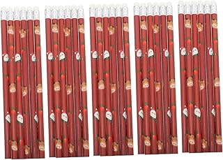 GRIRIW 30 Peças De Lápis Borrachas Em Massa Borrachas Infantis Para Crianças Em Massa Lápis De Desenho Lápis De Natal Com Borracha Lápis De Escrita De Madeira Lápis De Escrita De Natal