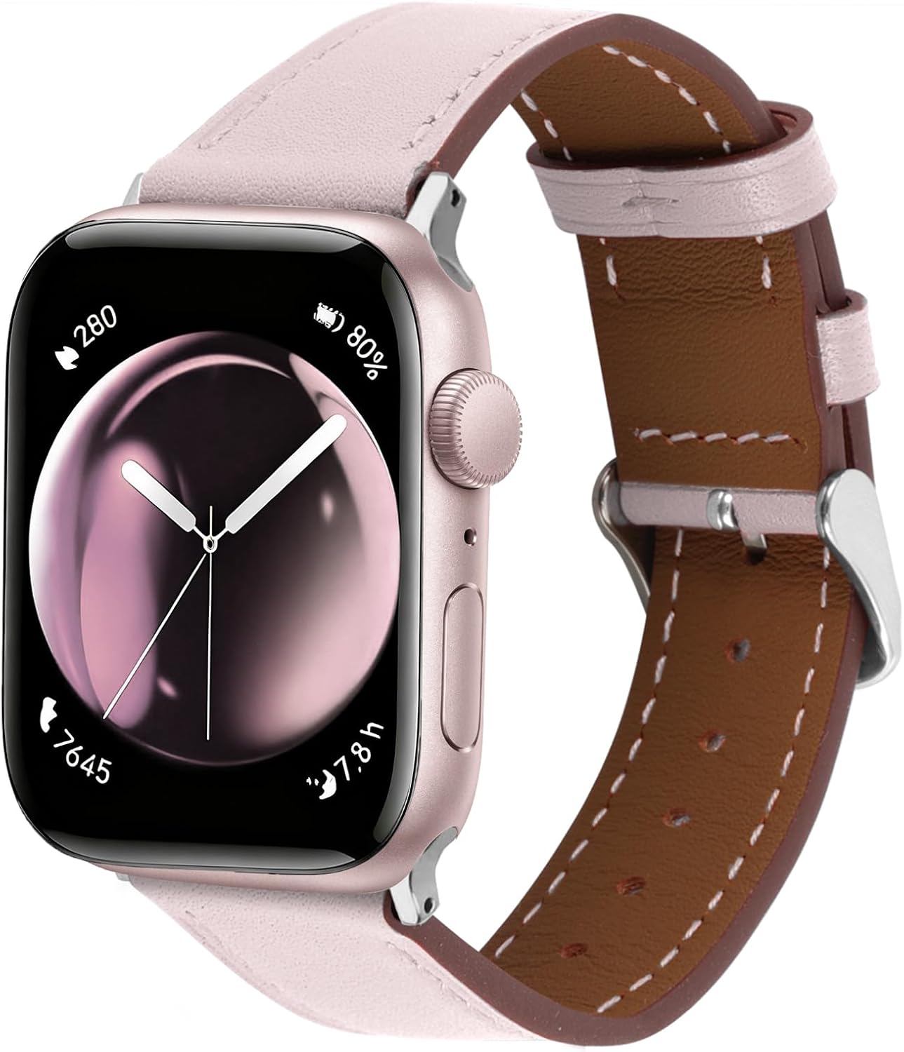 Italy Genuine Leather Bands Women Men Compatible with Apple Watch 38mm 41mm 40mm 42mm 44mm 45mm 46mm 49mm, iWatch Straps Smartwatch Replacement Band for Ultra SE 3/2/1 Series 11 10 9 8 7 6 5 4 3 2 1