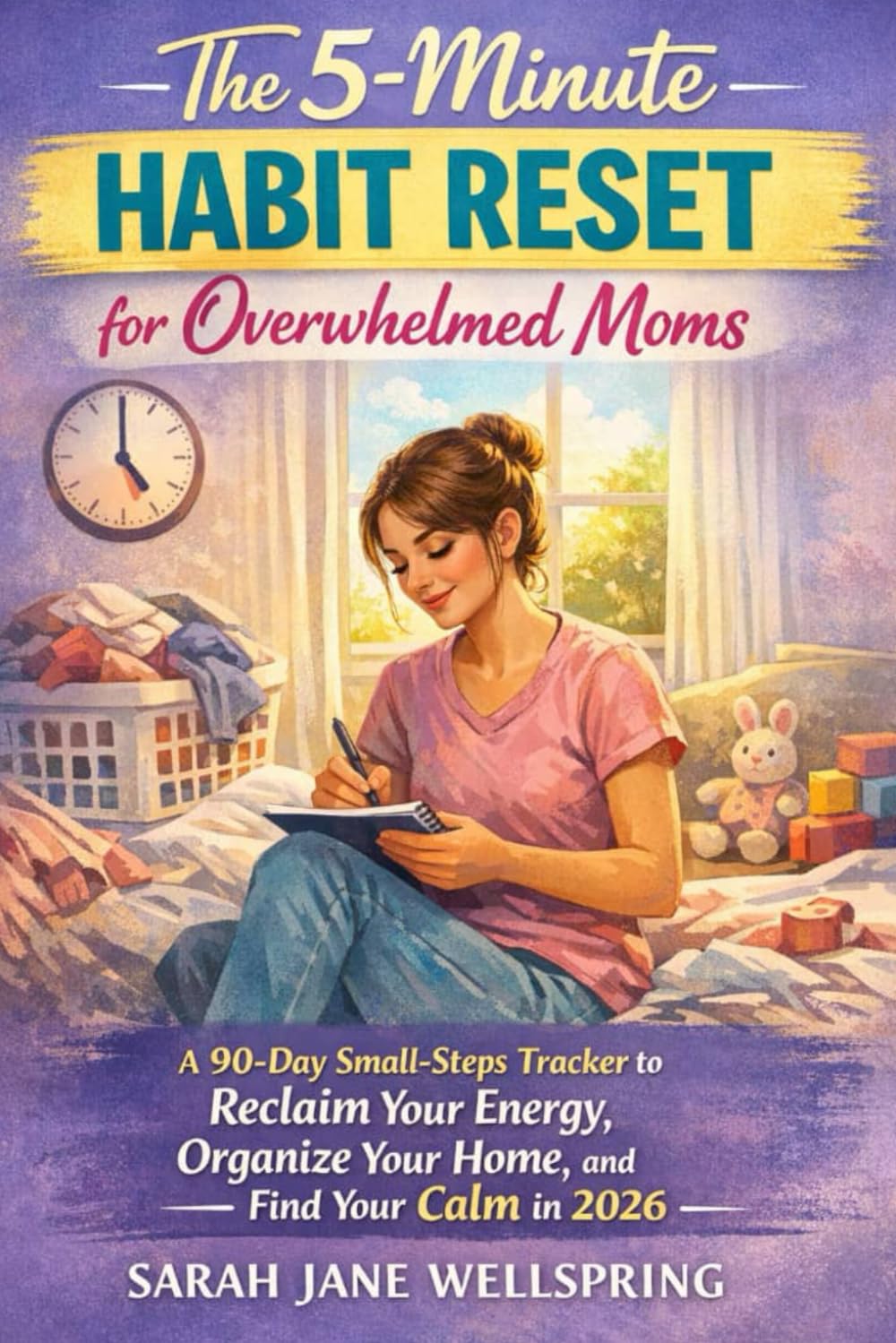 The 5-Minute Habit Reset For Overwhelmed Moms: A 90-Day Small-Steps Tracker to Reclaim Your Energy, Organize Your Home, and Find Your Calm in 2026