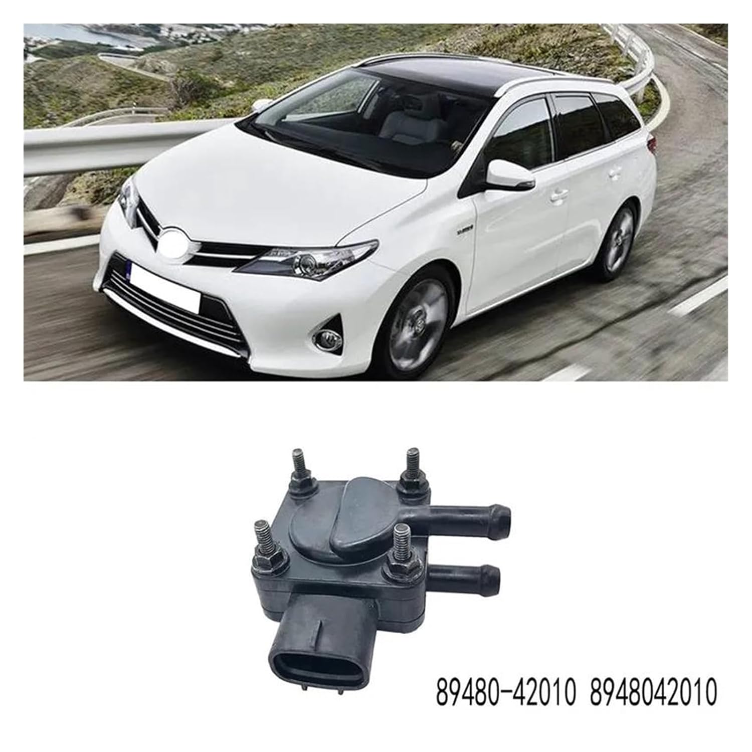 Car Map Sensor Differential Pressure Sensor Intake Pressure Sensor for Auris for Verso for Corolla for Rav4 for 8948042010
