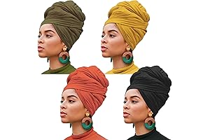 Versatile Stretch Jersey Head Wrap for Comfort and Style