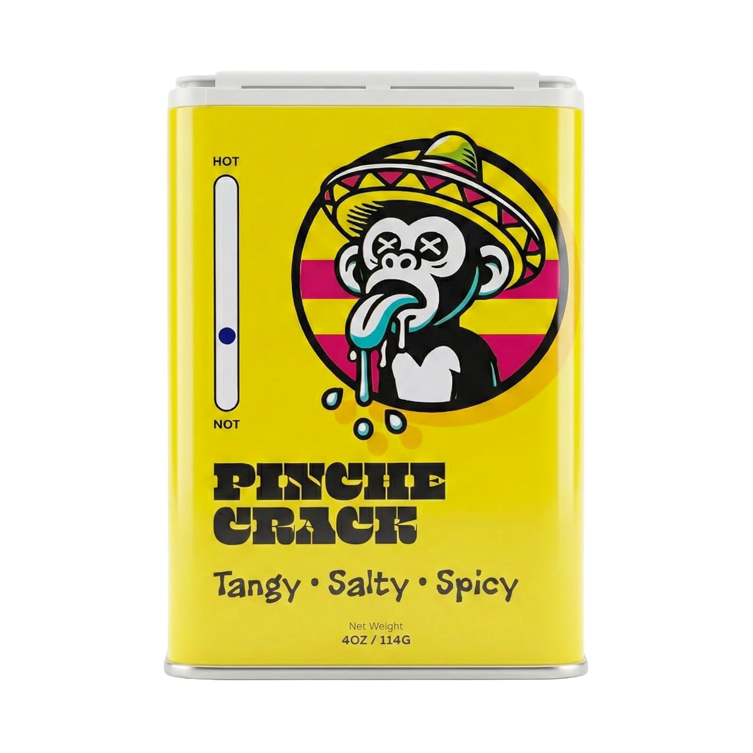 Pinche Crack Spice – Chili Lime Seasoning Blend with Ancho Chile, Korean Chili Flake, Garlic & Zesty Lime – Smoky, Tangy Spicy Taco Seasoning for Street Corn, Grilled Meats, Fries, Popcorn – 4 oz