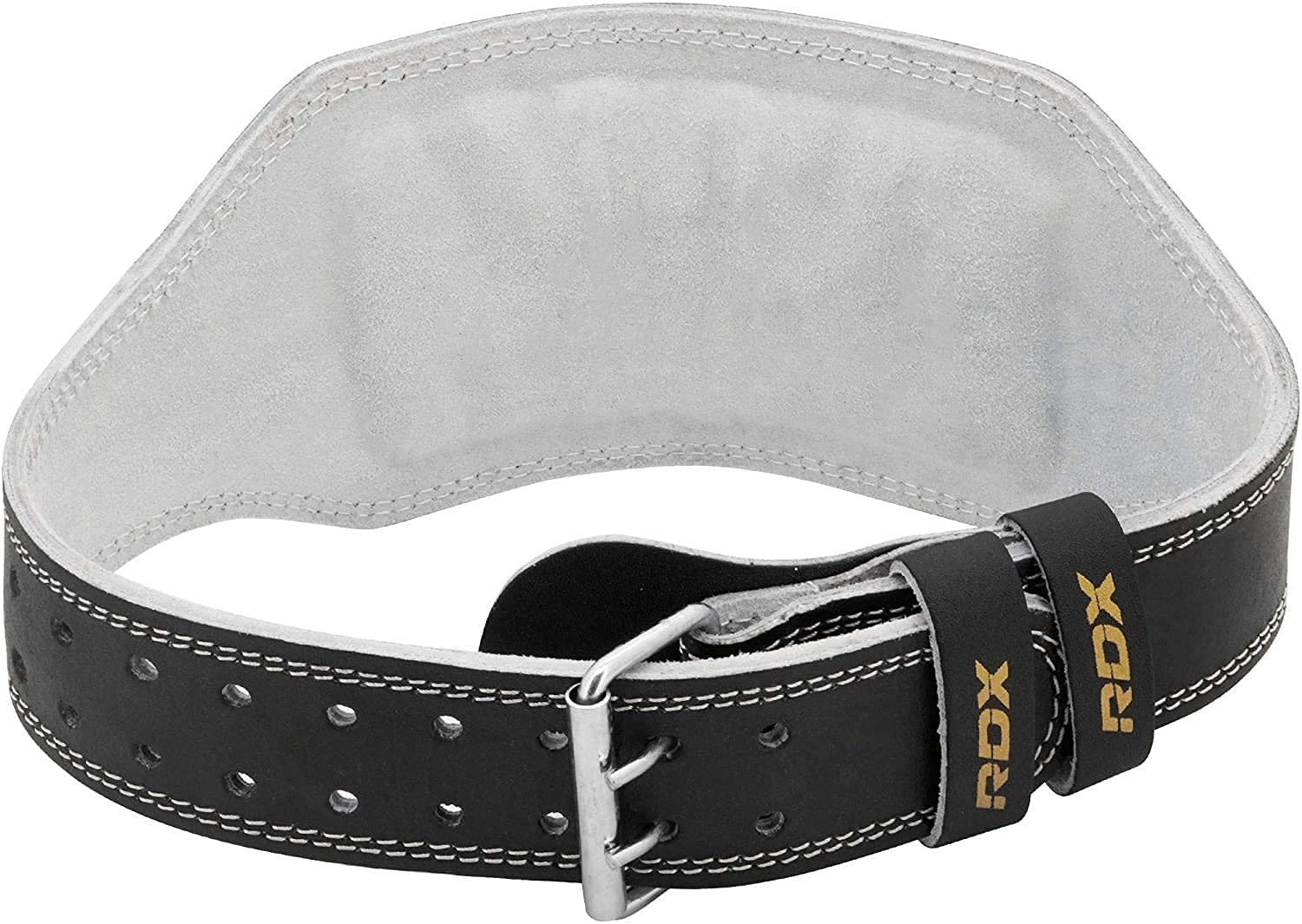 RDX Weight Lifting Belt for Fitness GymAdjustable Leather Belt with 6