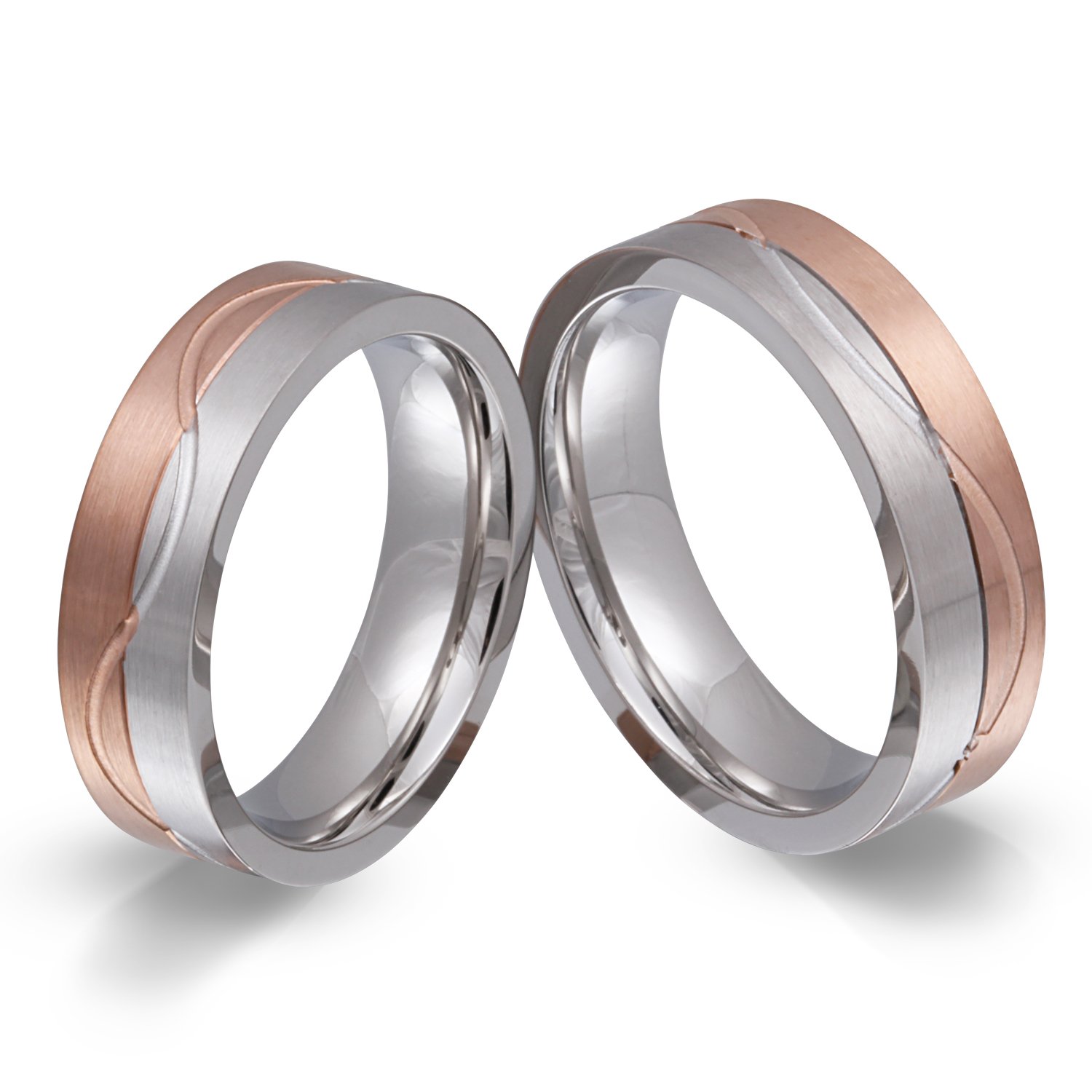 Juwelier Schönschmied - Herren Partnerringe Freunschaftsringe Trauringe Brenila Edelstahl 157HHac - Kostenlose Wunschgravur mit AMAZON KONFIGURATOR online gestalten!
