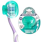 GuruNanda Brush Pods - Toothbrush Cover for Manual & Electric Toothbrush, Keeps Toothbrush Fresh & Clean, Travel Accessories with Natural Essential Oil Vapors, 1 Pack