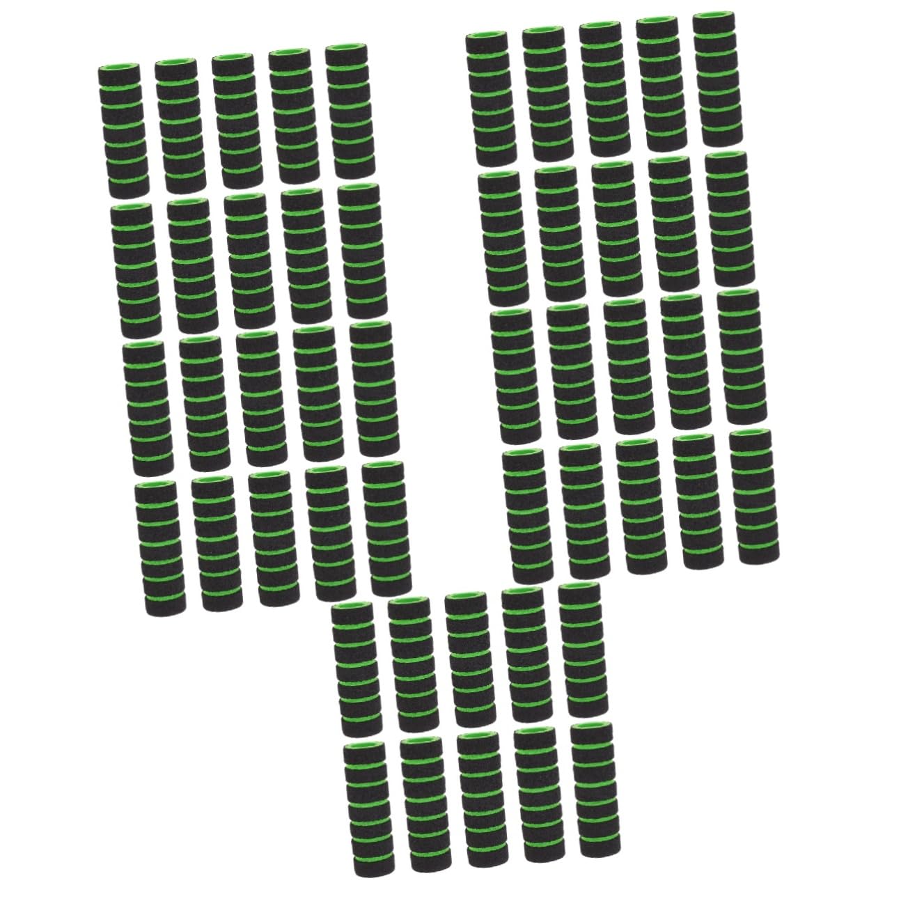 BESPORTBLE 50pcs Roller Density Gym Replacement Parts Leg Extension Machine Cover Sponge Pads for Exercise Roller