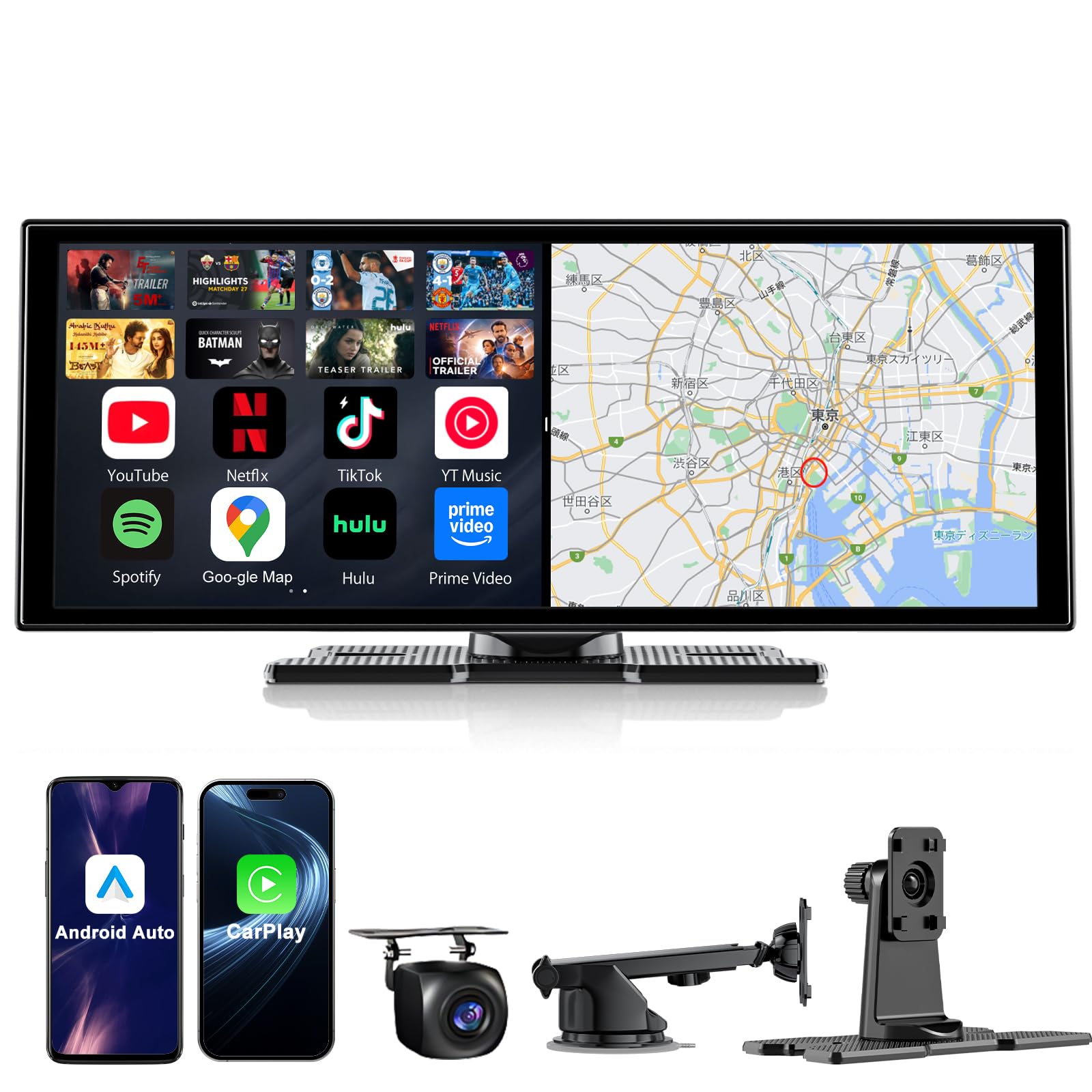 最終価格　新品　ポータブルディスプレイオーディオ Accfly　11インチ Amazon.co.jp: Accfly 11 インチプロフェッショナルディスプレイ