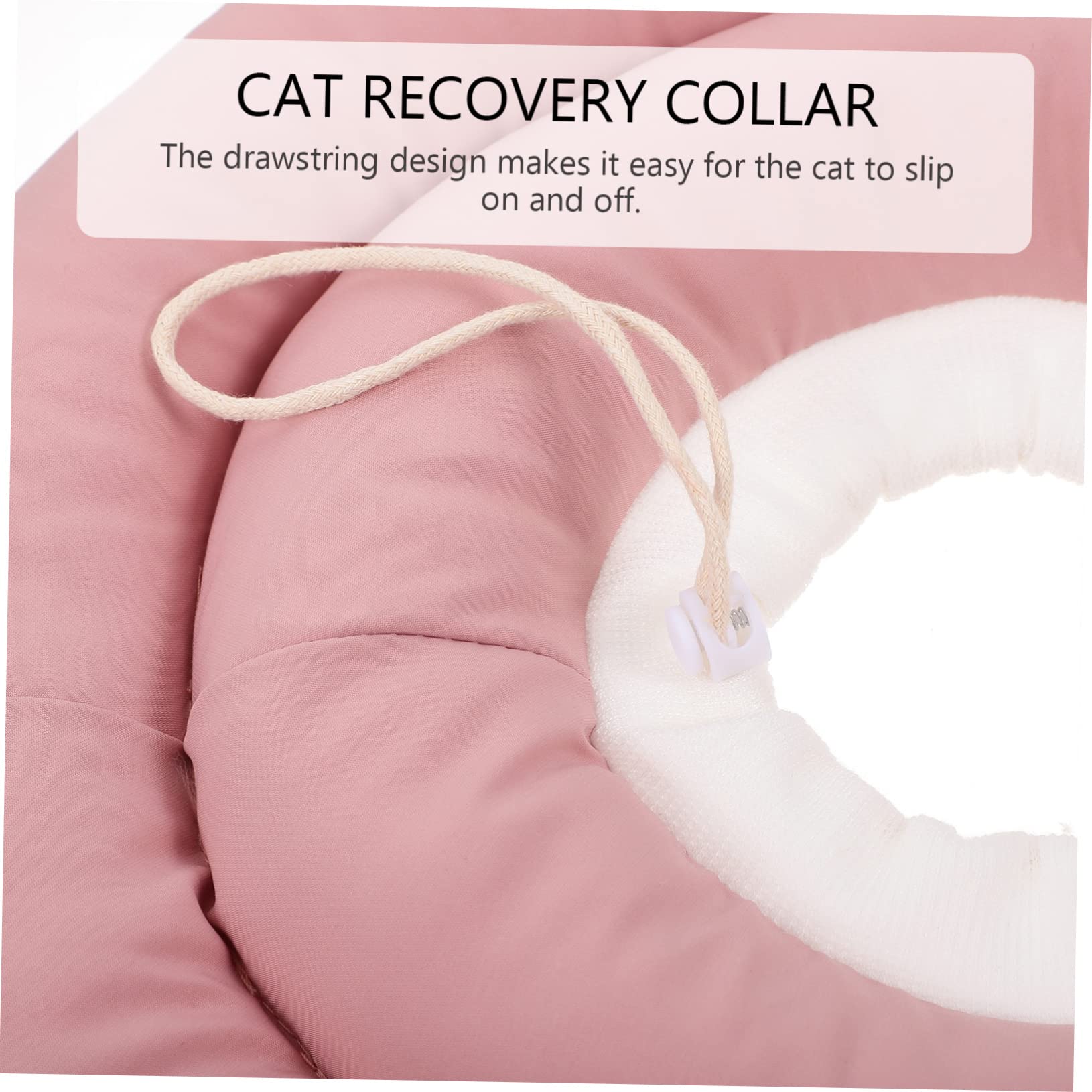 INOOMP 3pezzi Collare Protettivo Per Gatti Collare Di Per Cani e Gatti Comodo Per Post-operazione e Ferite Non Ostacola La Vista Facile Da Indossare