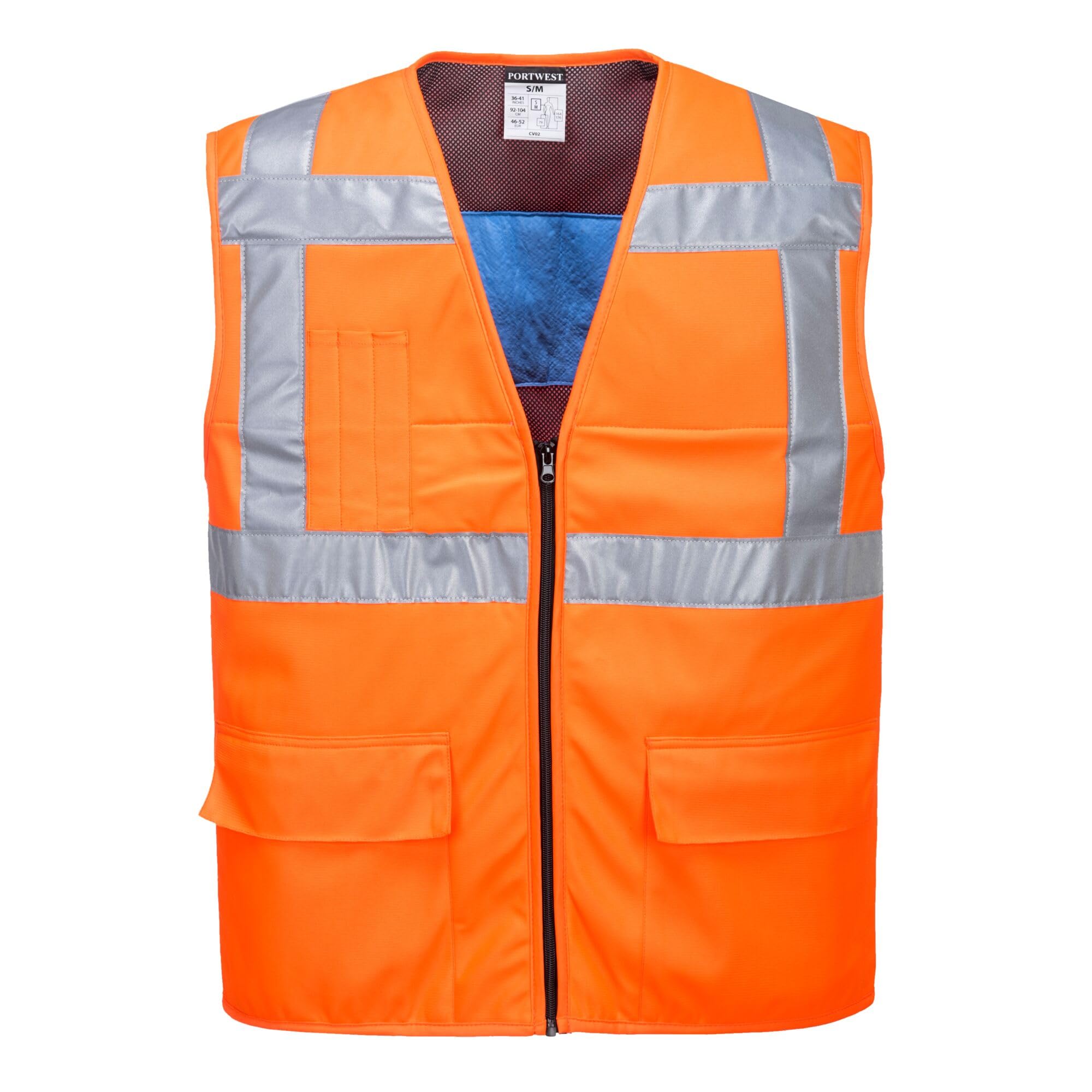 Portwest Orange High Vis Cooling Vest - Xxl/3Xl