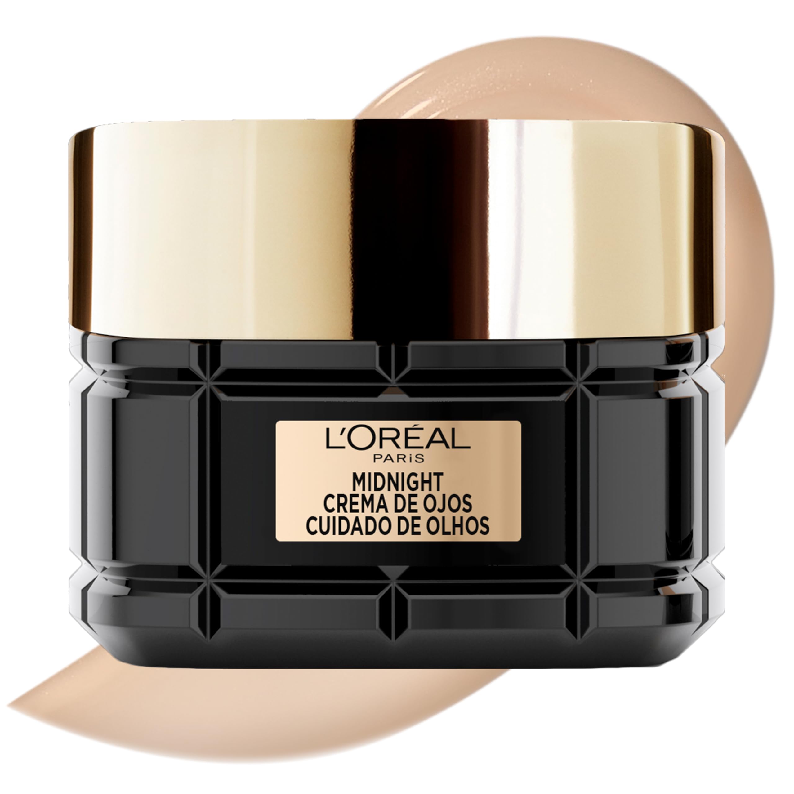L'Oréal Paris Age Perfect Midnight - Crema occhi anti-​età e anti-​rughe, per pelli mature con effetto sonno riparatore, 15 ml
