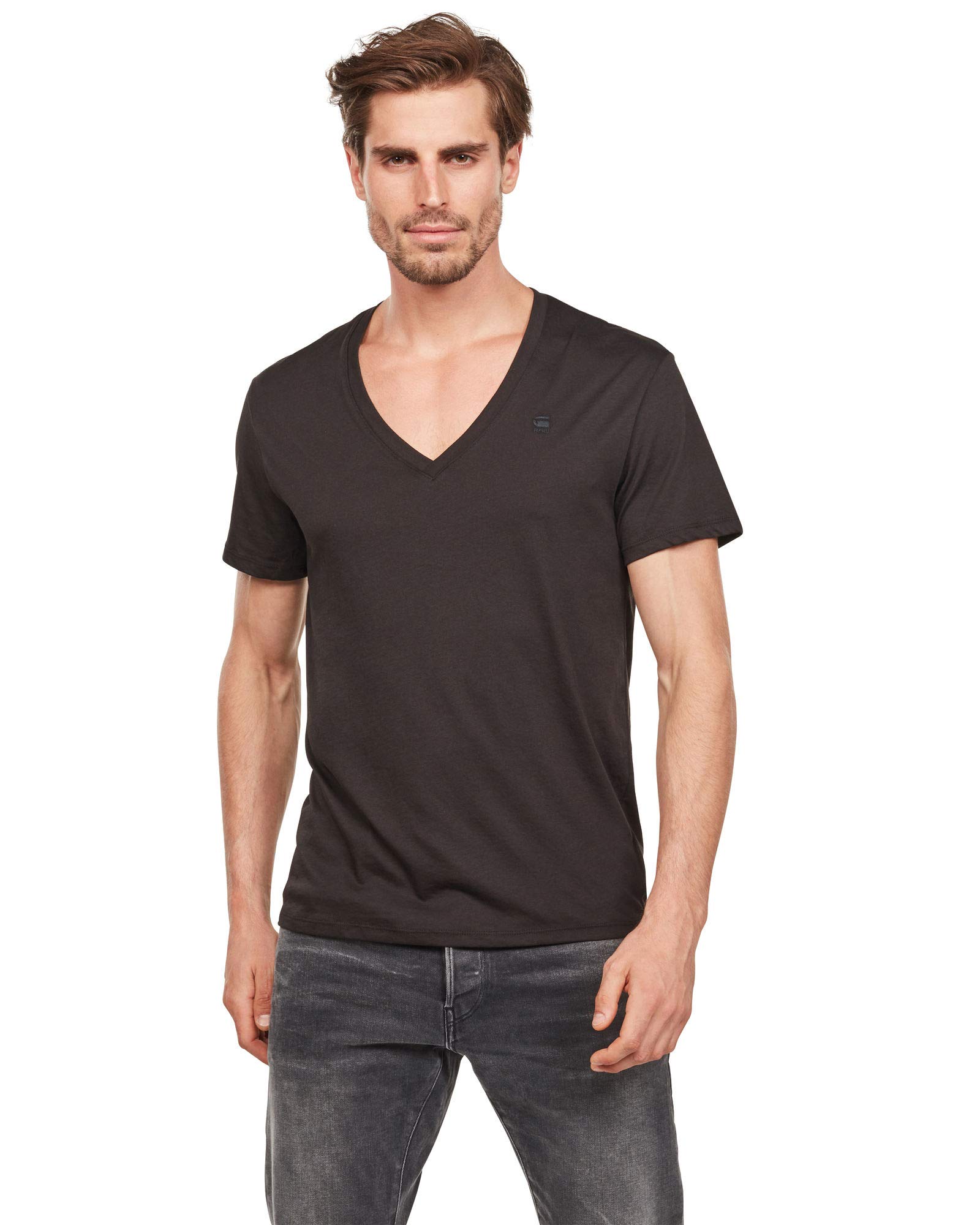G-STAR Basic Heather T-Shirt 2-Pack Camisetas (Pack de 2) para Hombre