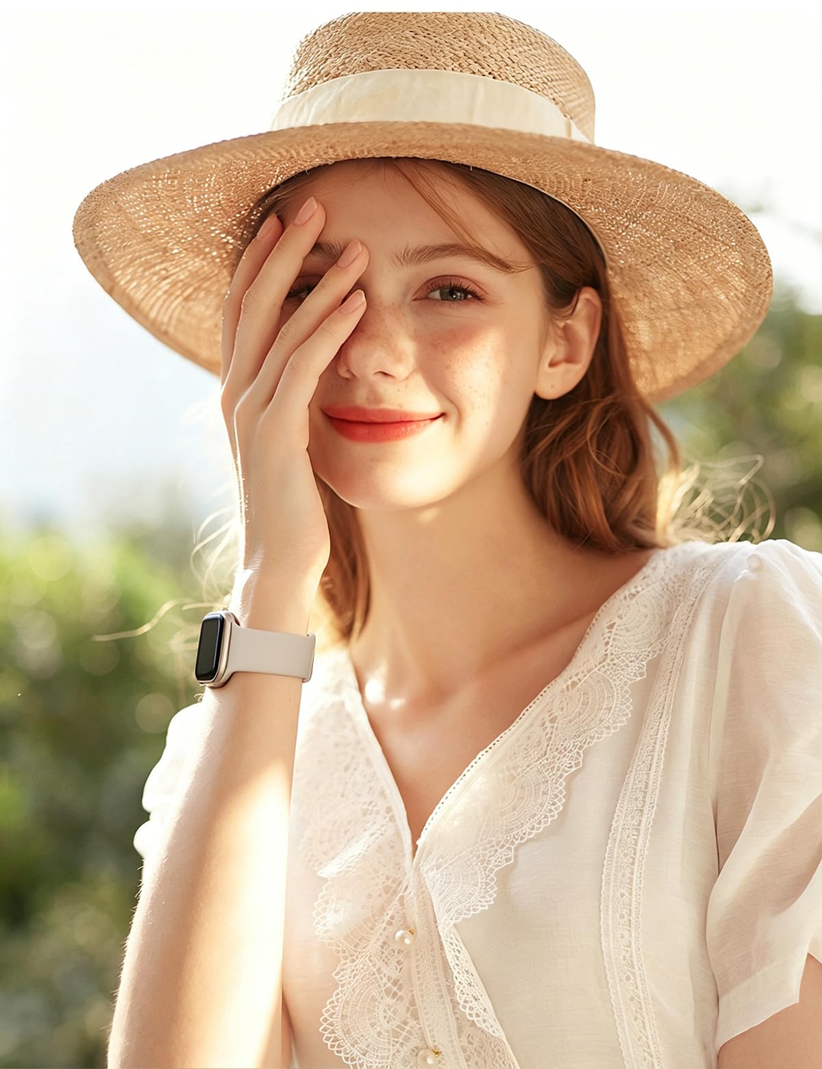 Weiche Silikonbänder, kompatibel mit Apple Watch, 40 mm, 41 mm, 38 mm, 45 mm, 44 mm, 42 mm, für Damen und Herren, wasserdicht, Sport-iWatch-Bänder, Ersatzarmband für iWatch SE Serie 9, 8, 7, 6, 5, 4,