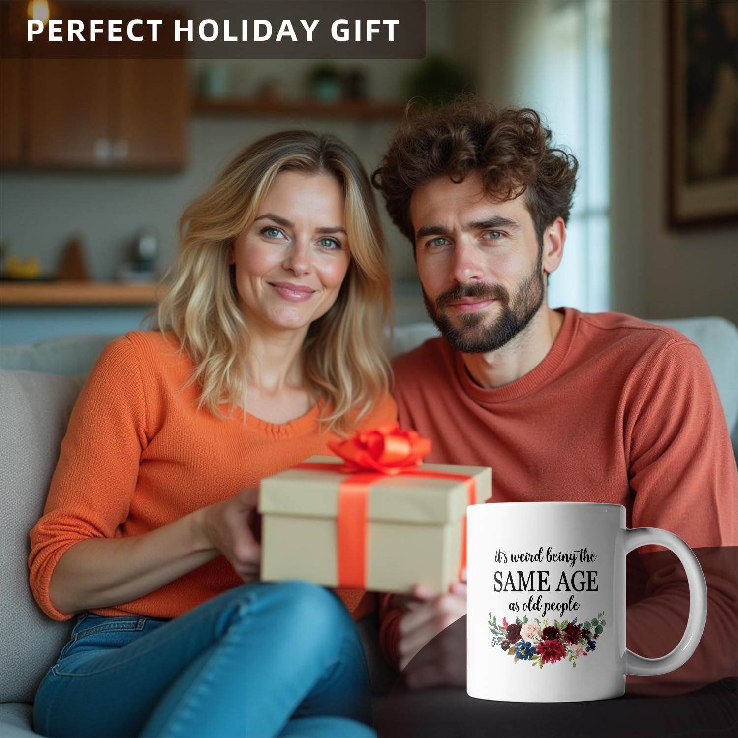 It’s Weird Being The Same Age As Old People, Funny Old People Coffee Mug, Ceramic Coffee Mug/Tea Cup, Funny Elderly Grandma Grandpa Gift Idea For Mens and Womens - Image 6