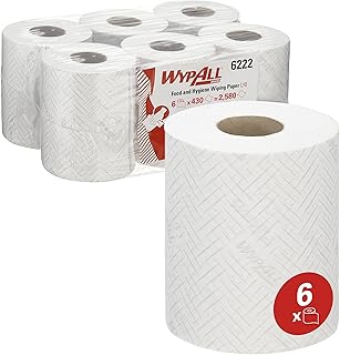 WypAll L10 Food & Hygiene Wiping Paper 6222-1...,