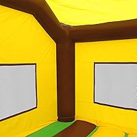 Vista 4 de Casa de despedida de selva de grado comercial 100% PVC con soplador