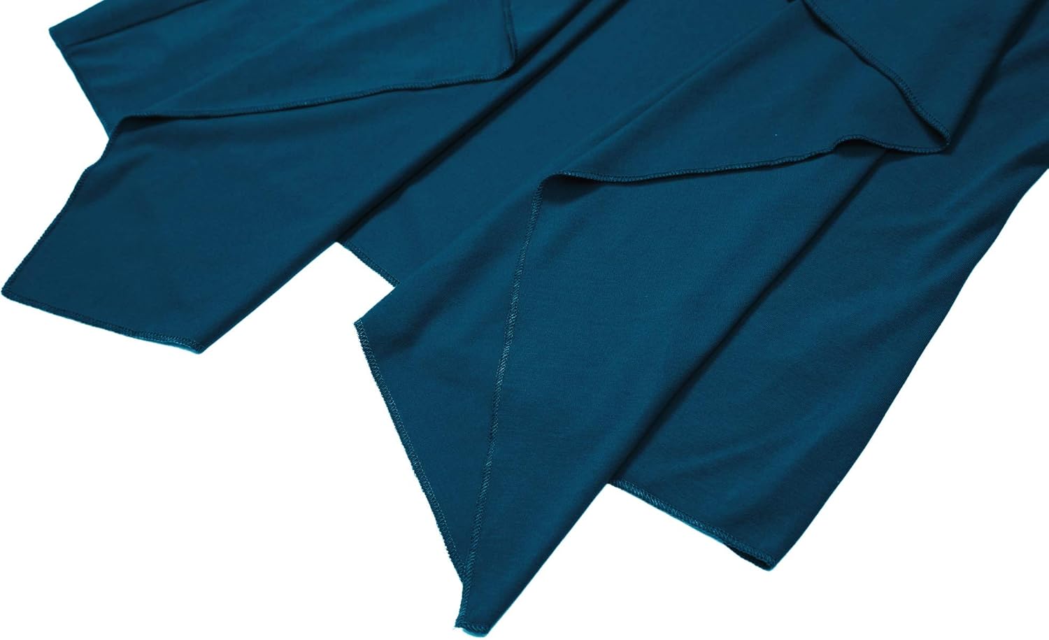 Women's Short Sleeve Draped Open Front Cardigan Lightweight Summer Vest for Women - Image 6