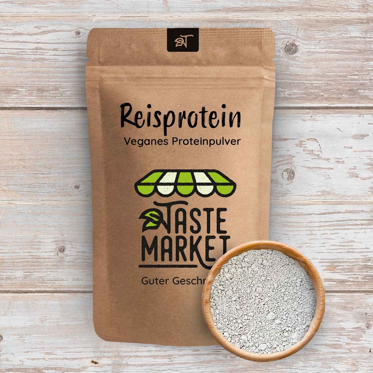 2 kg Reisprotein Pulver | 86% Proteinanteil | vegan | Pflanzliches Eiweißpulver | Proteinpulver