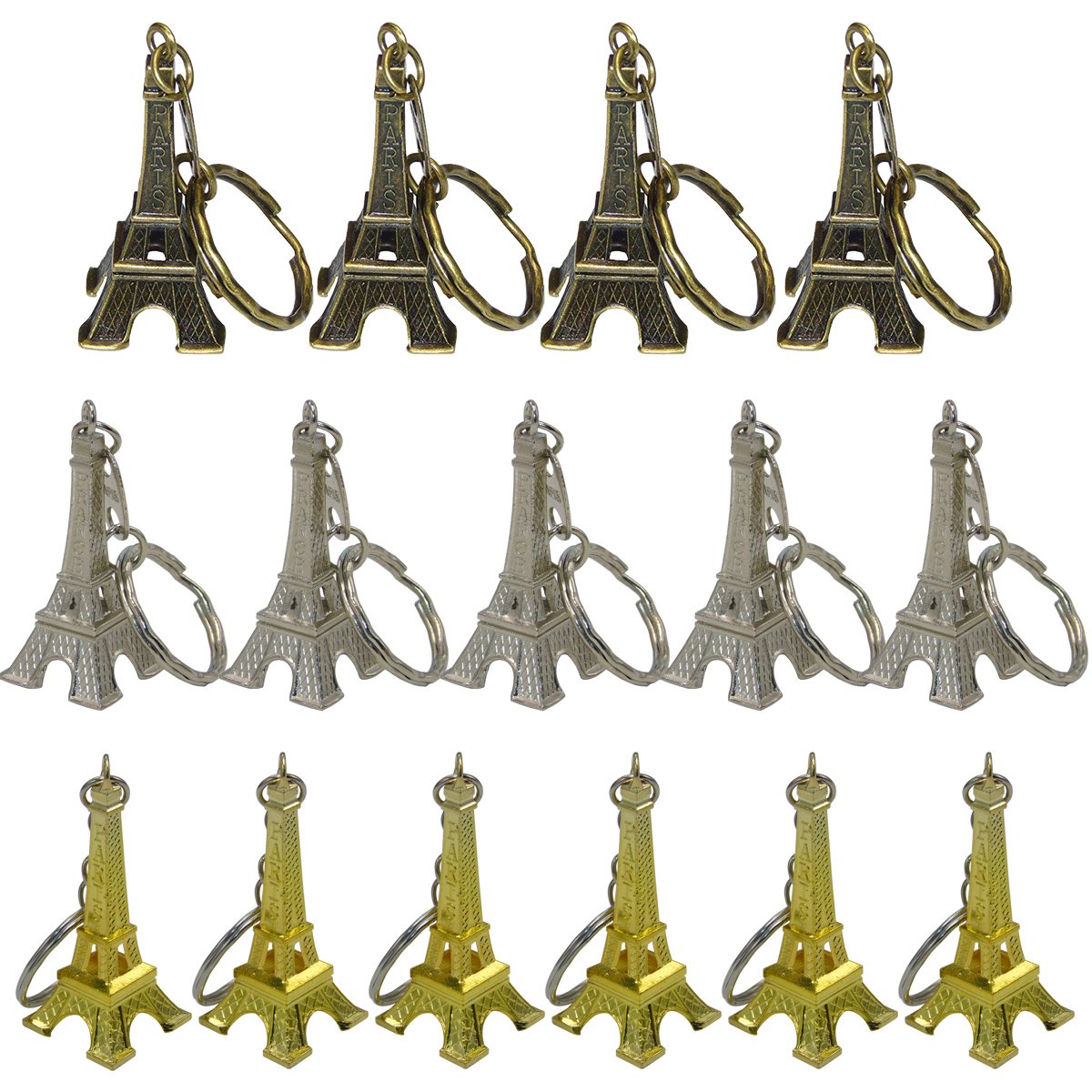 21 Pcs 5cm Metal Eiffel Tower Craft Art Statue Model for Table Decor,Cake Topper,Gifts,Party,Jewelry Stand Holder,Home Decoration
