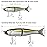 Bassdash SwimShad Glide Baits Jointed Swimbait Bass Pike Salmon Trout Muskie Fishing Lure