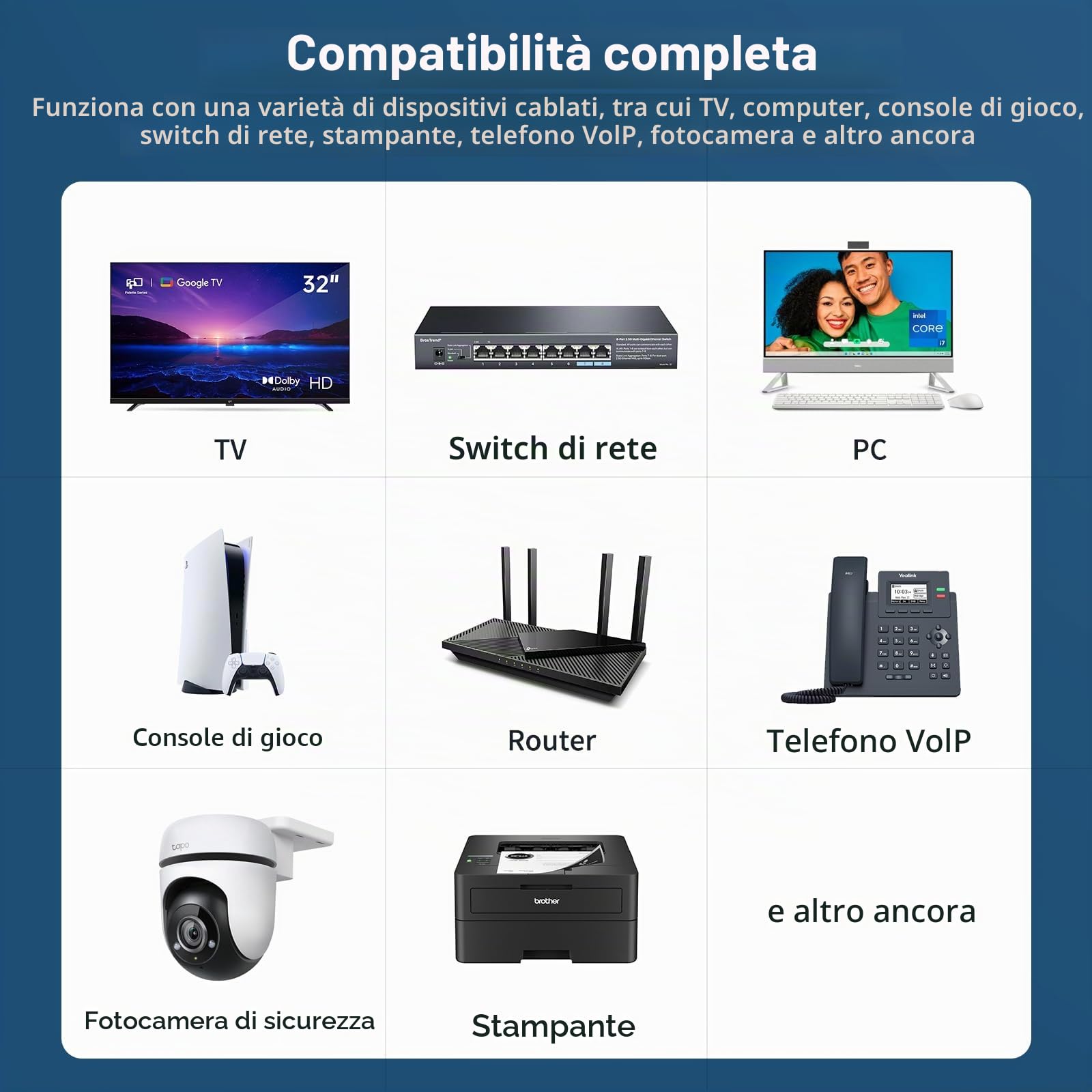 Adattatore Ethernet per Sta-rlink Rectangle Dish Satellite Internet V2, Star-link a RJ45 Gigabit Ethernet, connessione di rete veloce e stabile per Star-link Actated Gen 2, nero