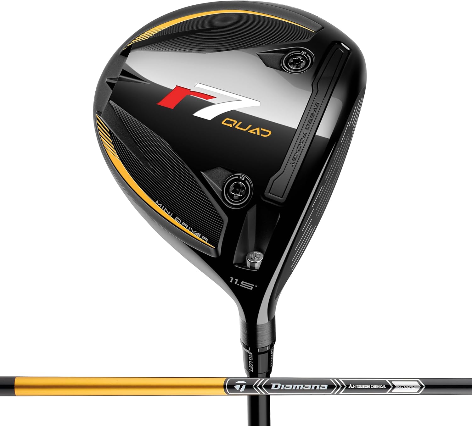 R7 QUADミニドライバー 13.5° ヘッドカバー付き 新品未使用シュリンク R7 QUADミニドライバー 13.5° ヘッドカバー付き 新品未使用シュリンク