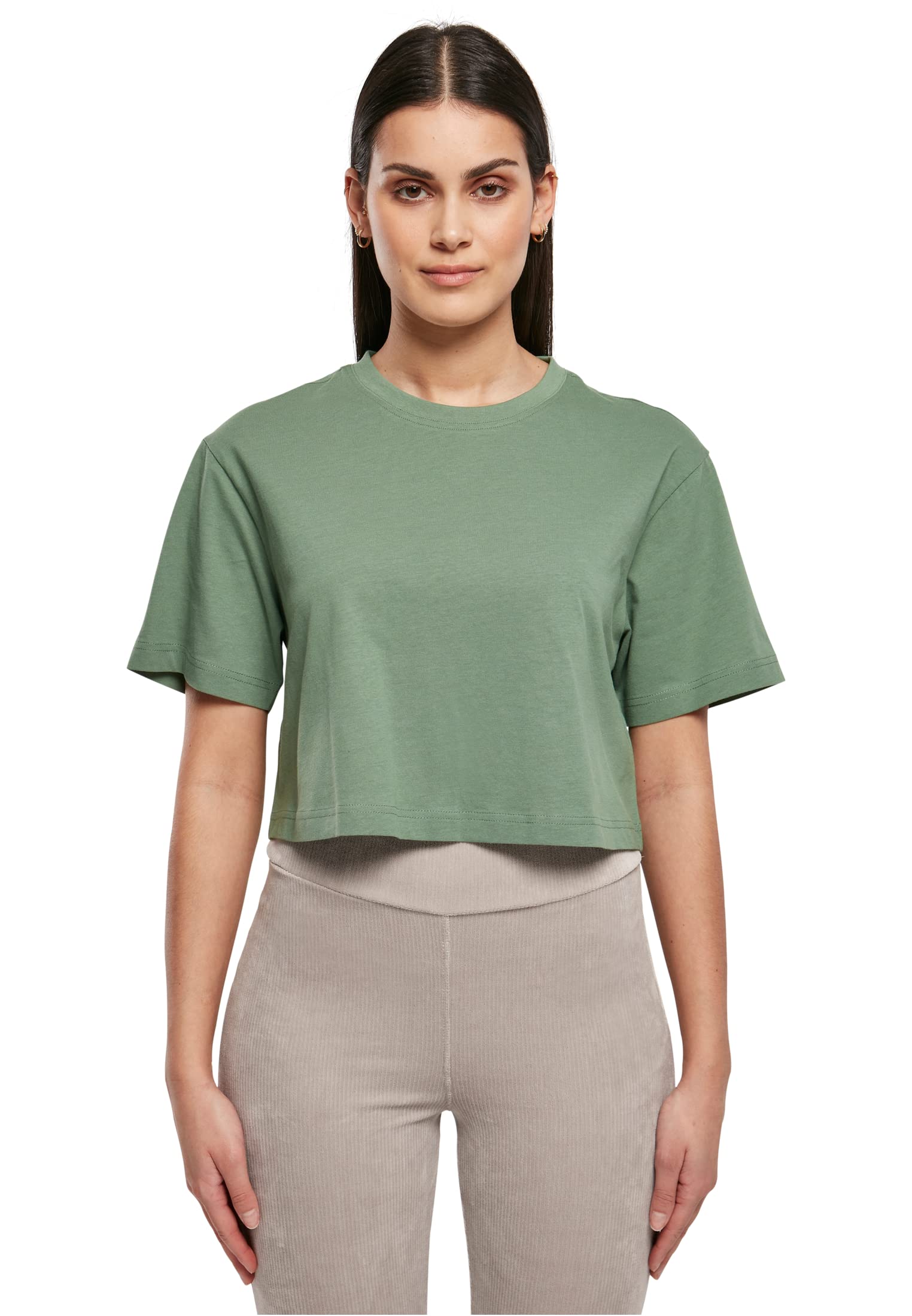 Urban Classics Women's Ladies Short Oversize Tee T-Shirt, salvia, XL