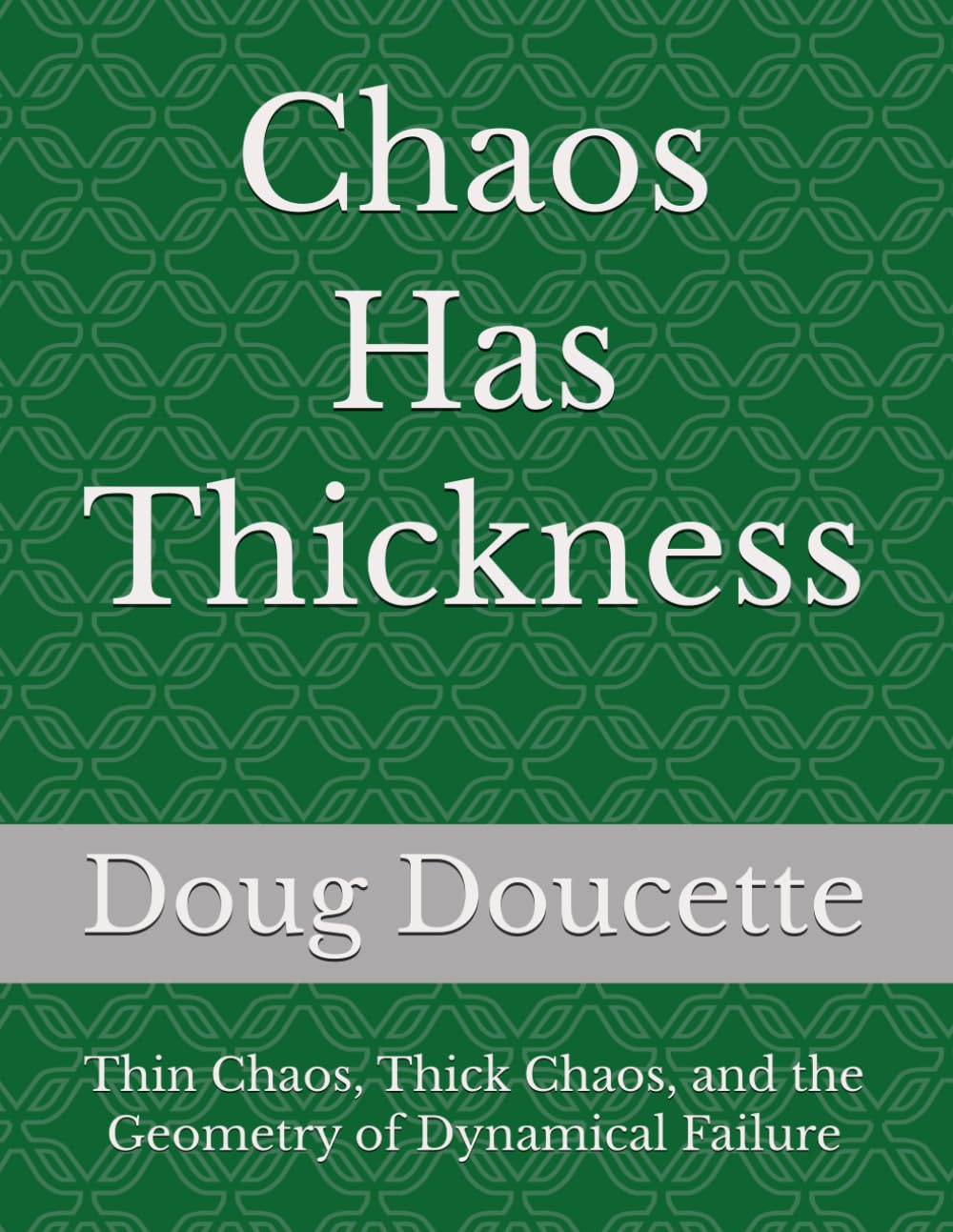 Chaos Has Thickness: Thin Chaos, Thick Chaos, and the Geometry of Dynamical Failure